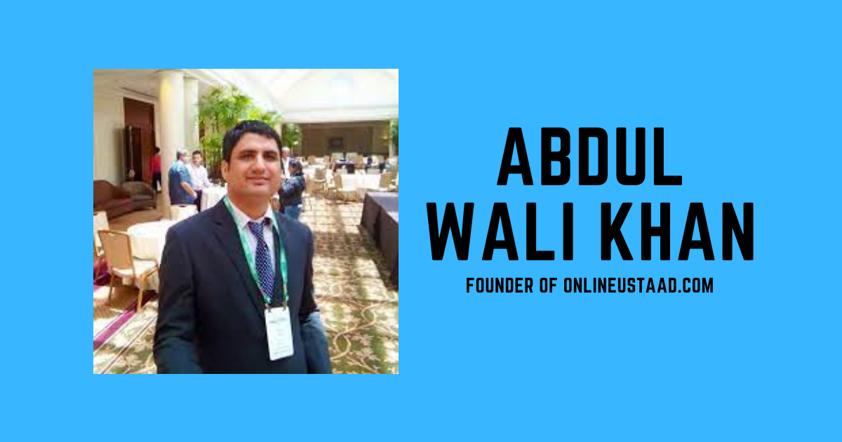 The Best Blogger-Abdul Wali Khan